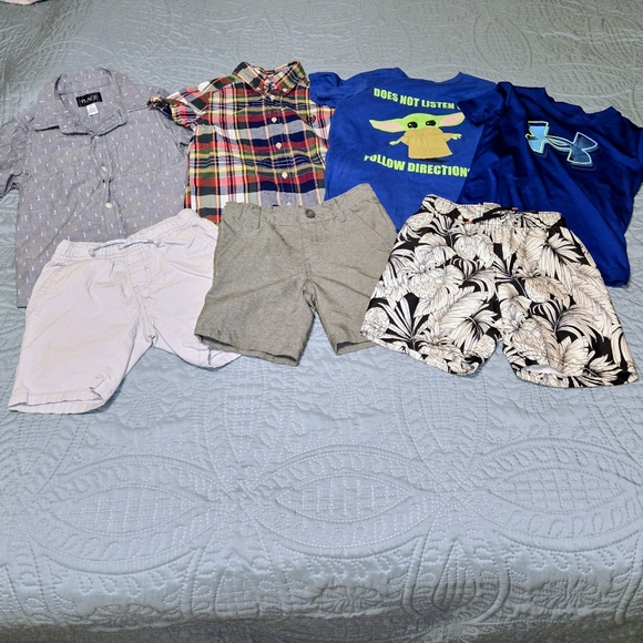 Old Navy Other - Boy's 4T Clothing Bundle 4 Shirts and 3 Shorts
